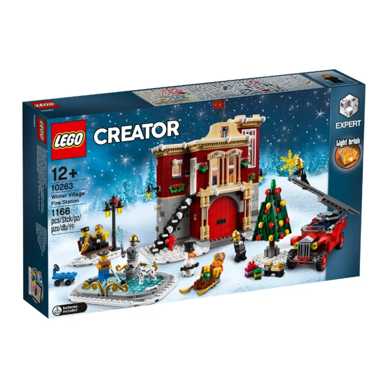 LEGO Caserma dei pompieri del villaggio invernale 10263 confezione