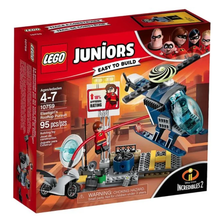 LEGO Inseguimento sul tetto di Elastigirl 10759 confezione