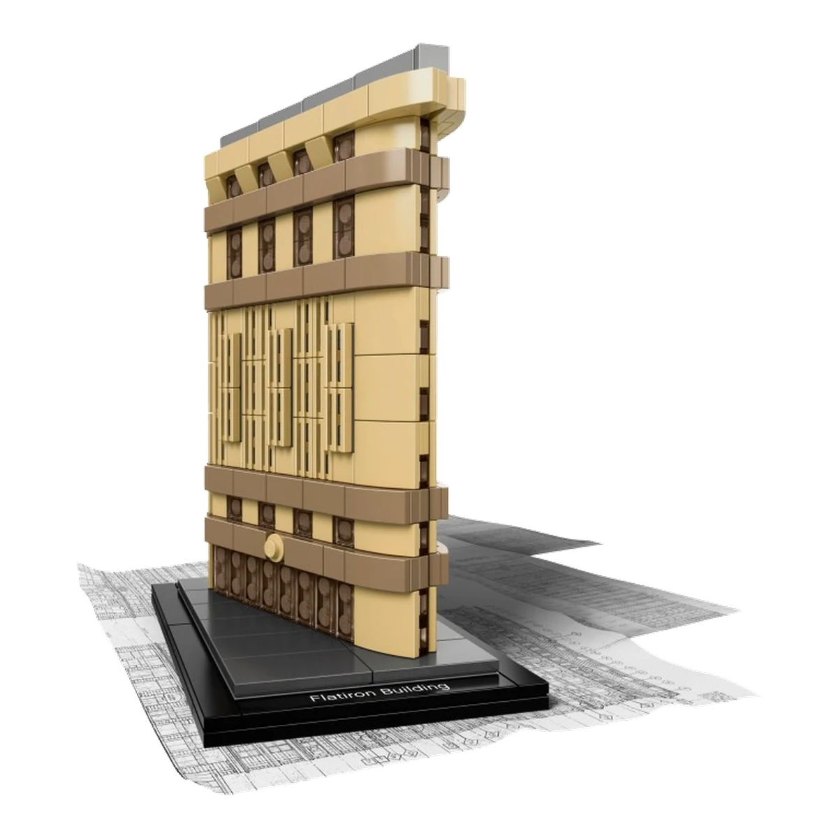 LEGO Grattacielo Flatiron 21023 modello montato