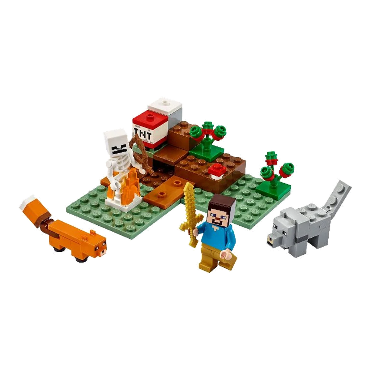 LEGO Avventura nella Taiga 21162 modello montato