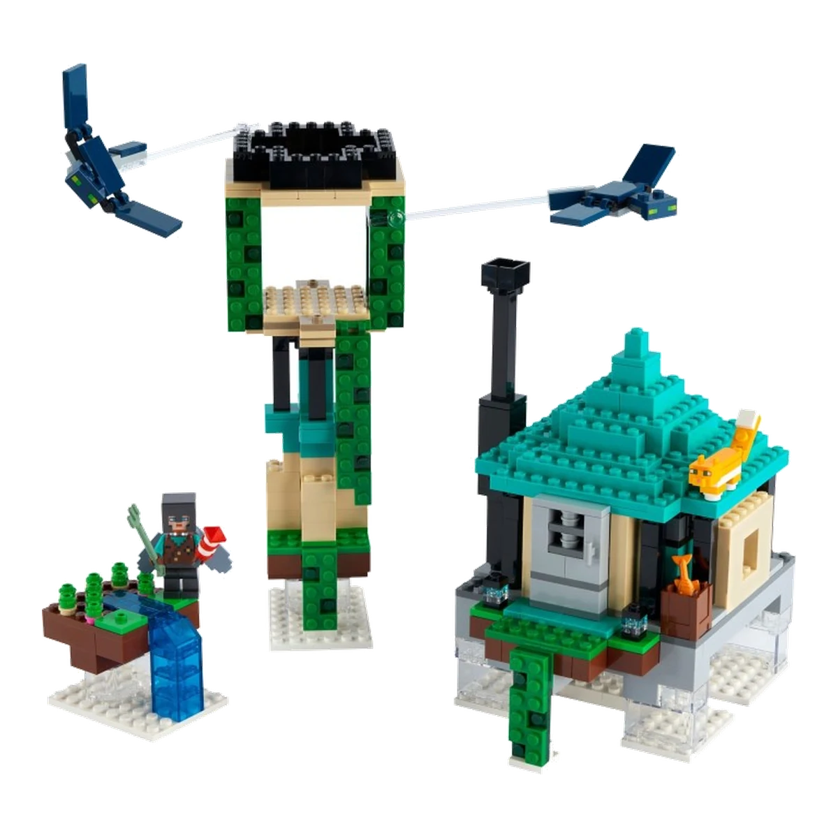 LEGO Sky Tower 21173 modello montato