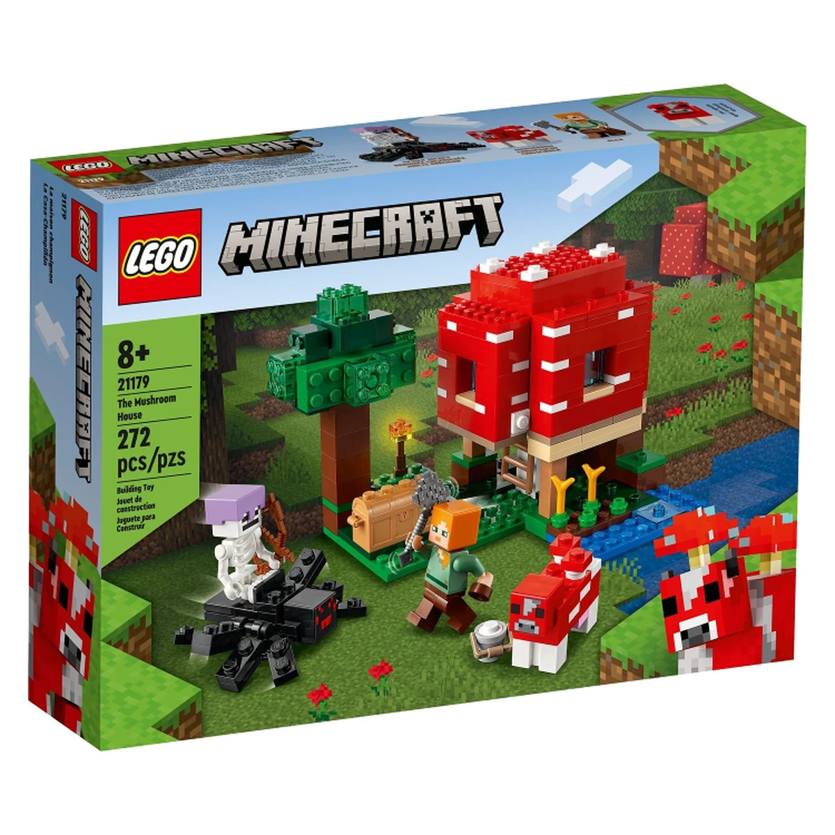 LEGO La Casa dei Funghi 21179 confezione