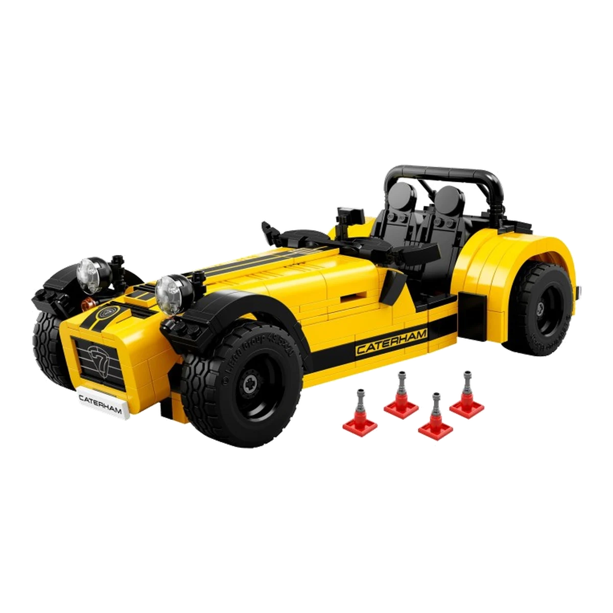 LEGO Caterham Seven 620R 21307 modello montato