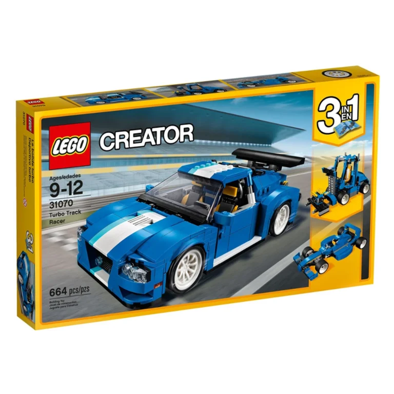 LEGO Auto da corsa 31070 confezione