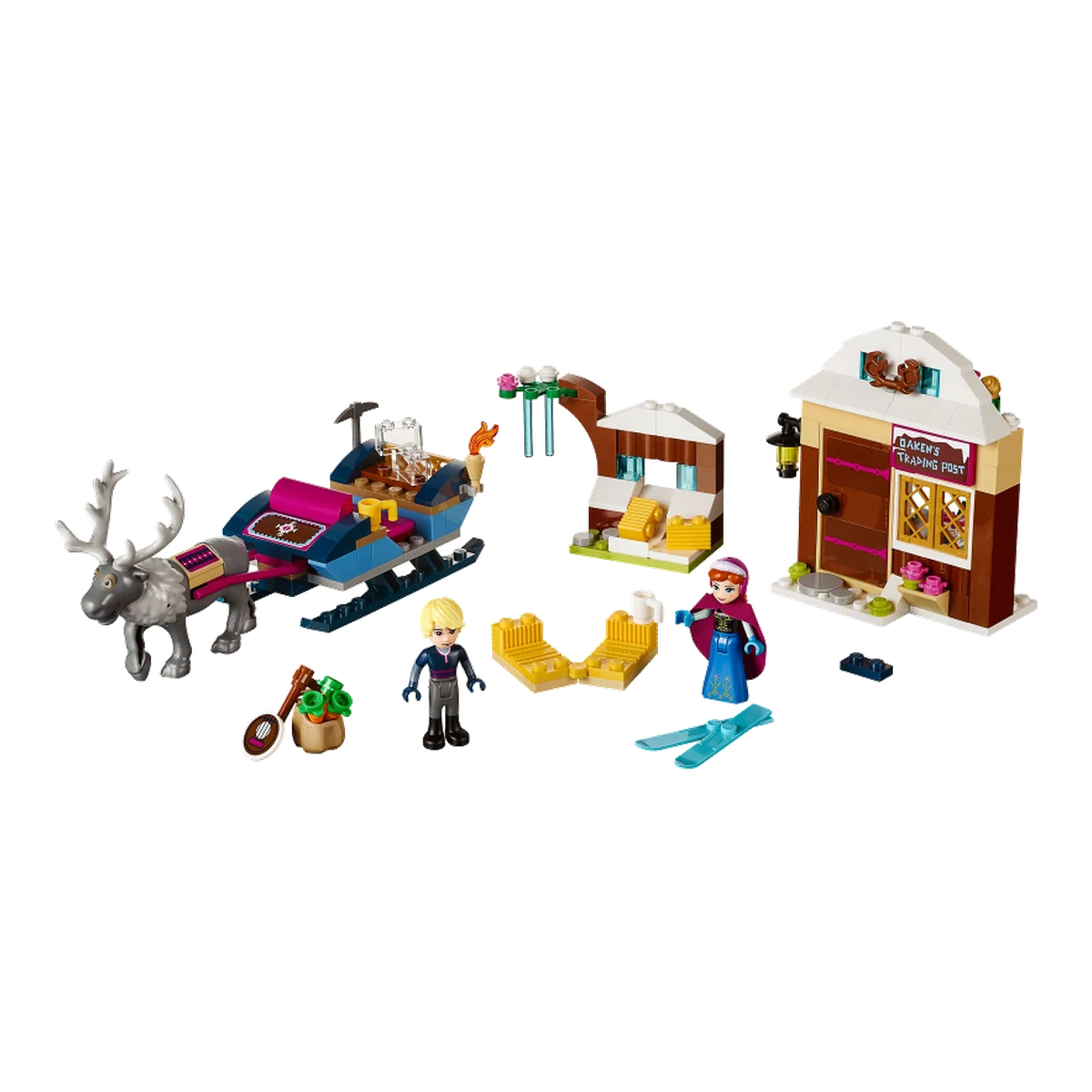 LEGO L'avventura sulla slitta di Anna e Kristoff 41066 confezione