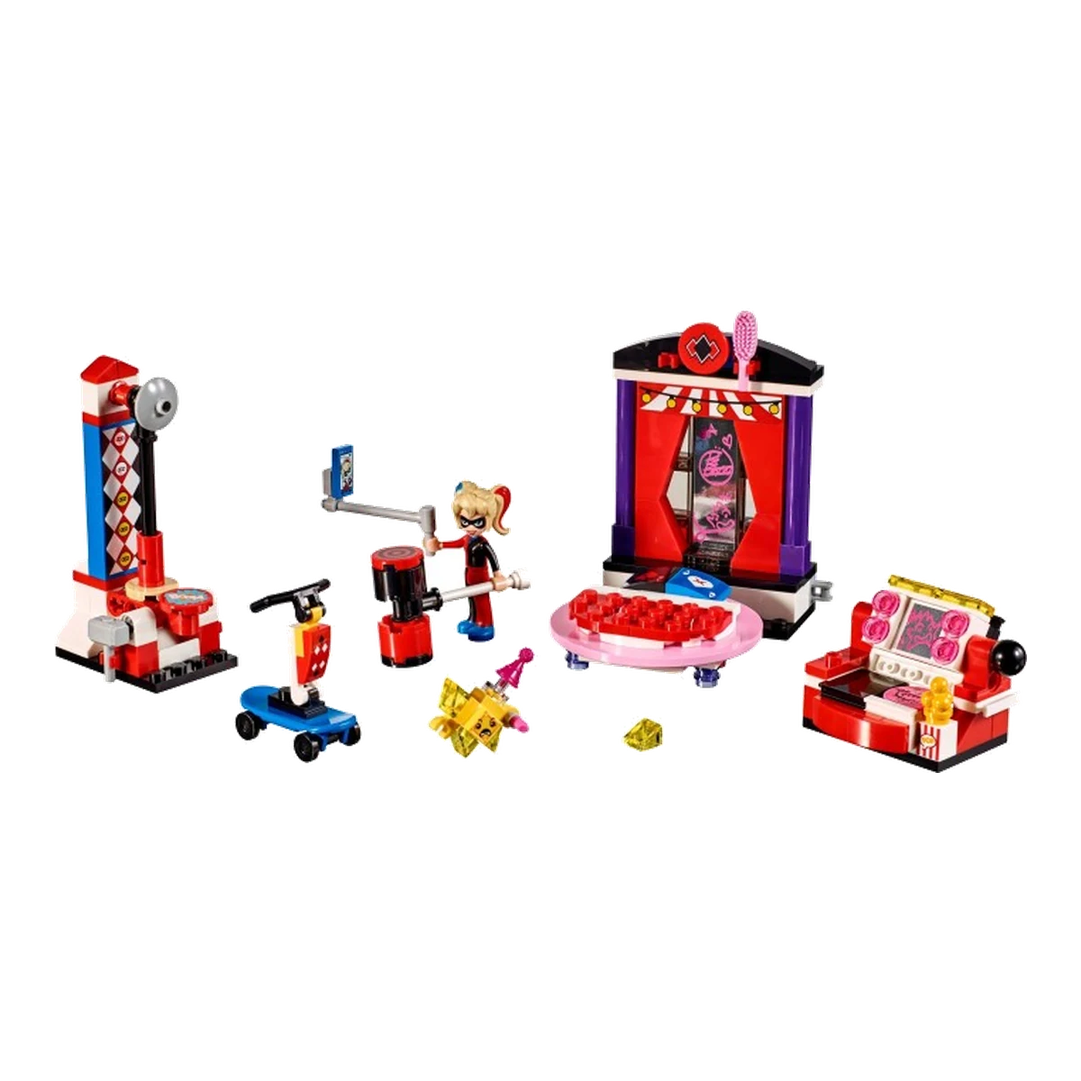 LEGO Il dormitorio di Harley Quinn™ 41236 modello montato