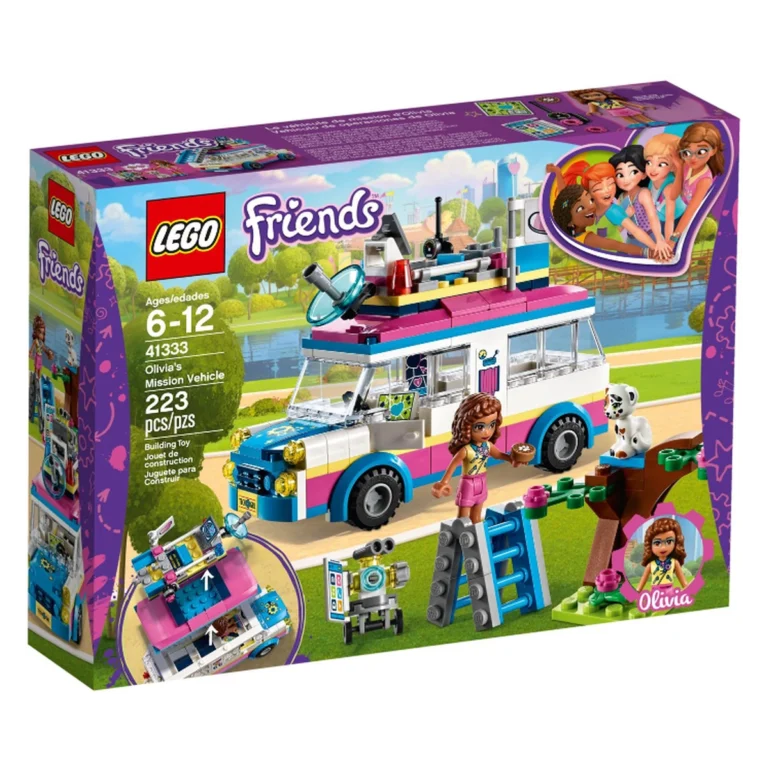 LEGO Il veicolo delle missioni di Olivia 41333 confezione