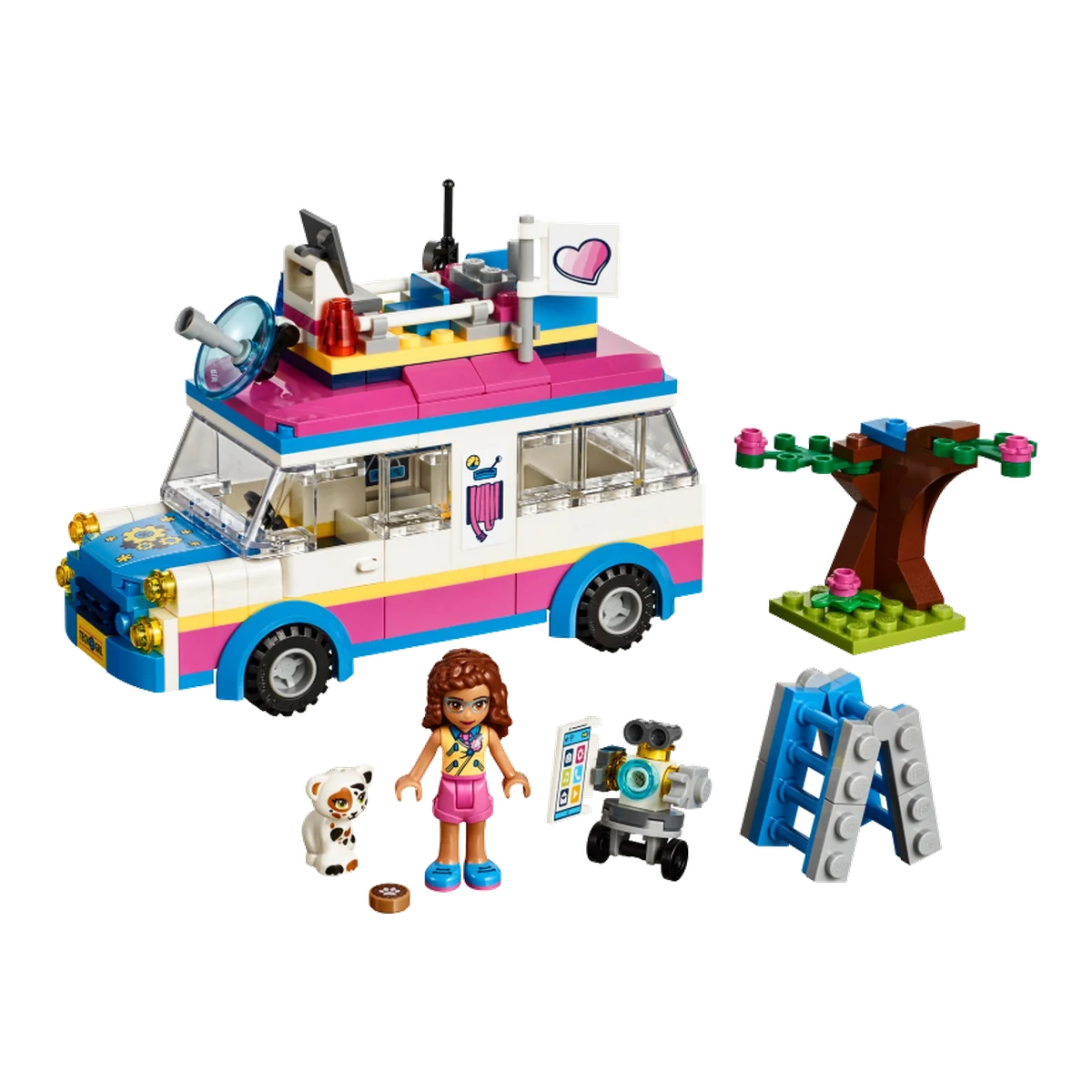 LEGO Il veicolo delle missioni di Olivia 41333 confezione