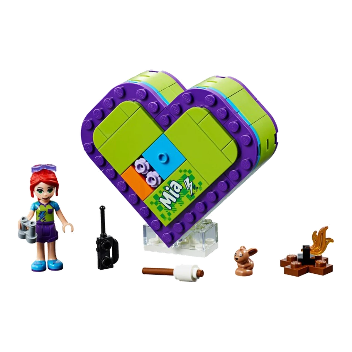 LEGO Scatola del cuore di Mia 41358 modello montato