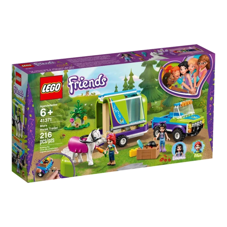 LEGO Il rimorchio dei cavalli di Mia 41371 confezione