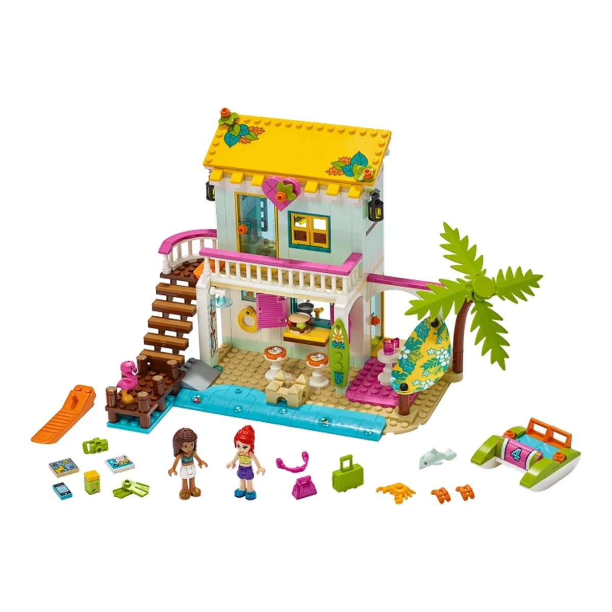 LEGO Casa sulla spiaggia 41428 modello montato
