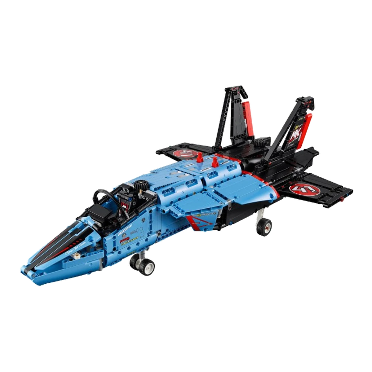 LEGO Jet da gara 42066 modello montato