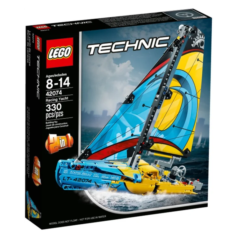 LEGO Yacht da gara 42074 confezione