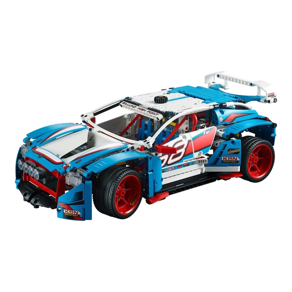 LEGO Auto da rally 42077 modello montato