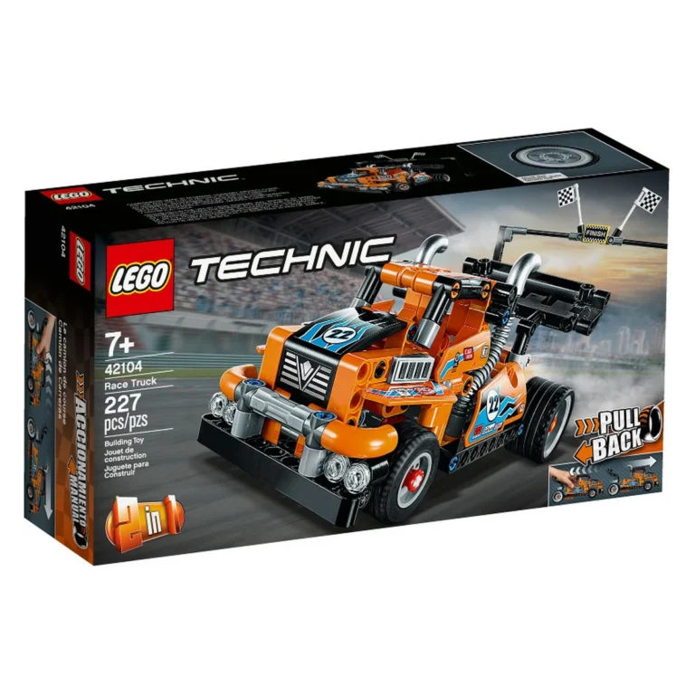 LEGO Camion da gara 42104 confezione