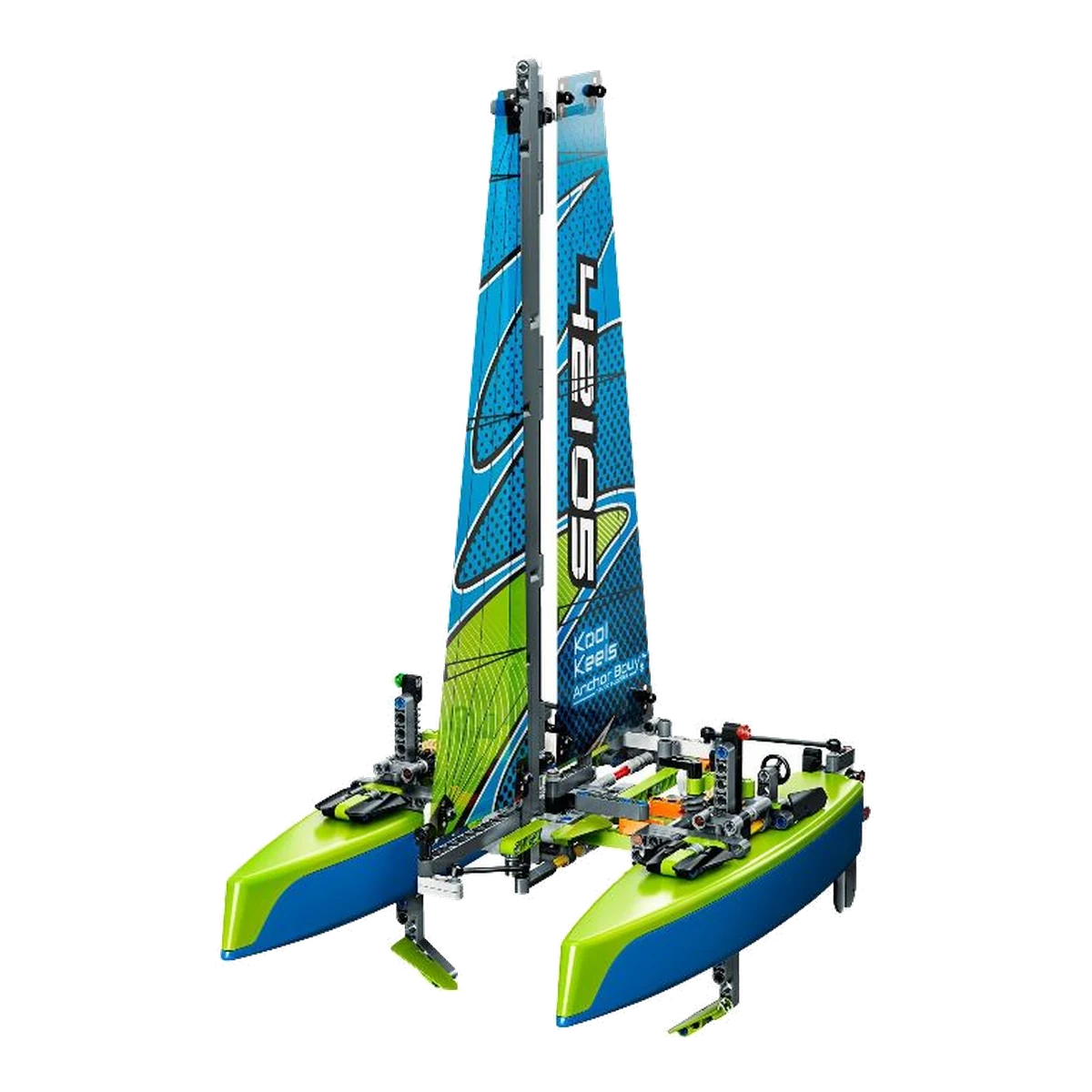 LEGO Catamarano 42105 modello montato