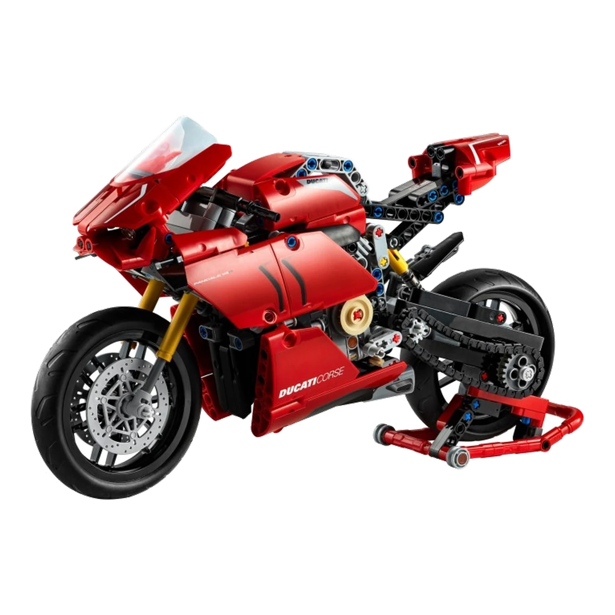 LEGO Ducati Panigale V4 R 42107 modello montato