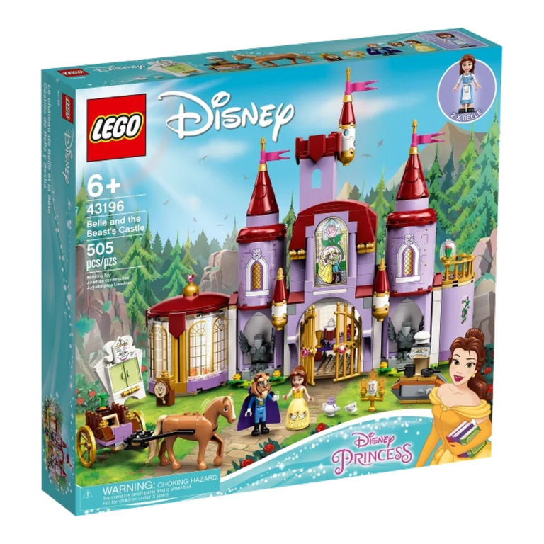 LEGO Il Castello di Belle e della Bestia 43196 confezione