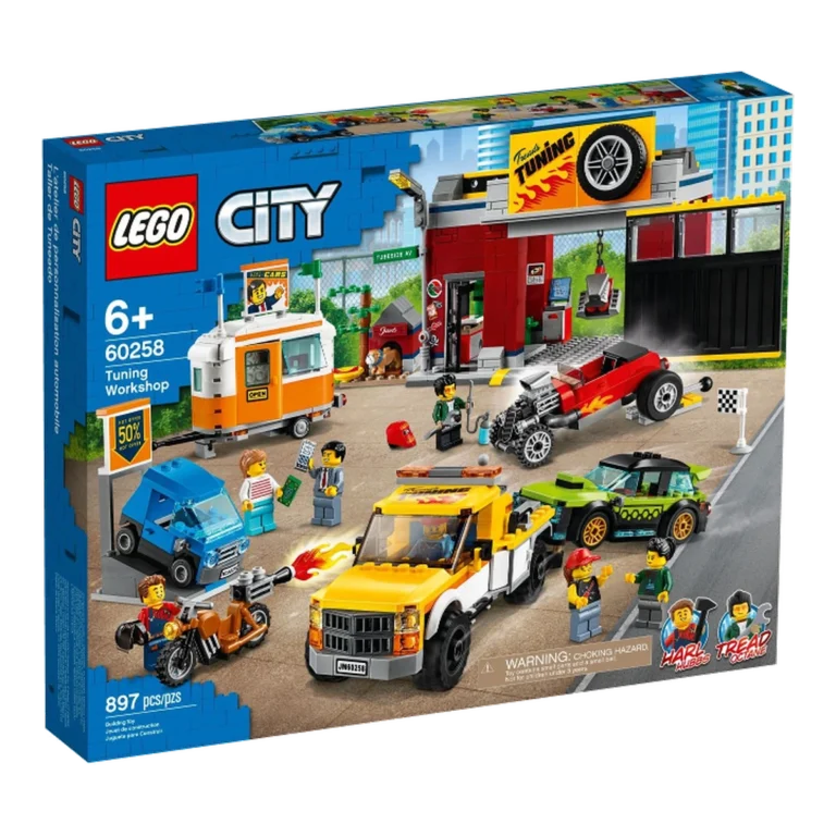 LEGO Autofficina 60258 confezione