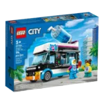 LEGO Il furgoncino delle granite del pinguino 60384 confezione