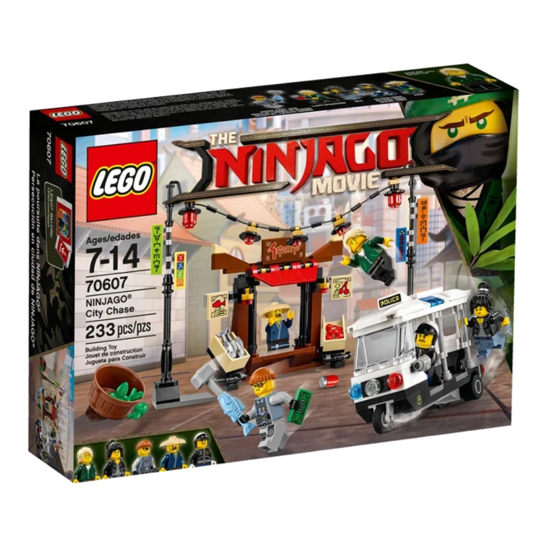 LEGO Inseguimento a NINJAGO® City 70607 confezione