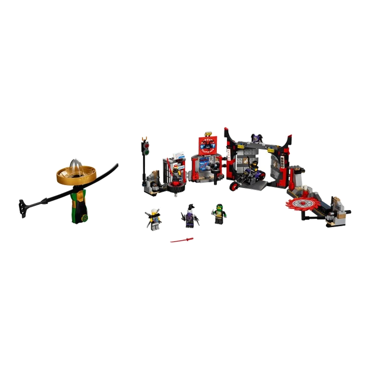 LEGO Quartier generale S.O.G. 70640 modello montato