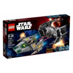 LEGO TIE Advanced di Vader contro A-Wing Starfighter 75150 confezione