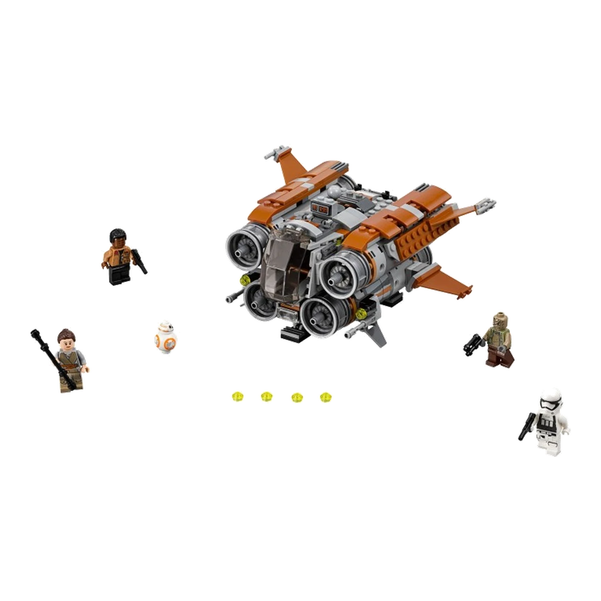 LEGO Quadjumper di Jakku™ 75178 modello montato