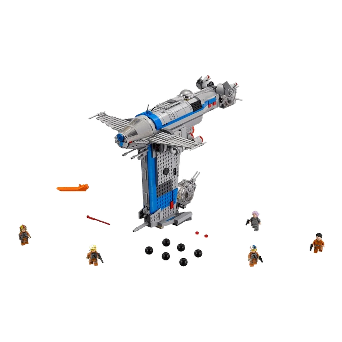 LEGO Bombardiere della Resistenza 75188 modello montato