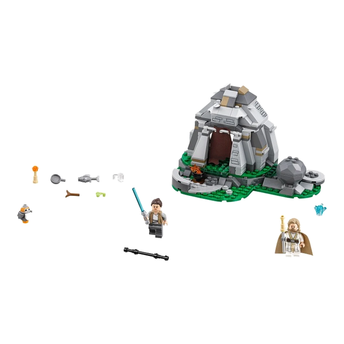 LEGO Addestramento ad Ahch-To Island™ 75200 modello montato