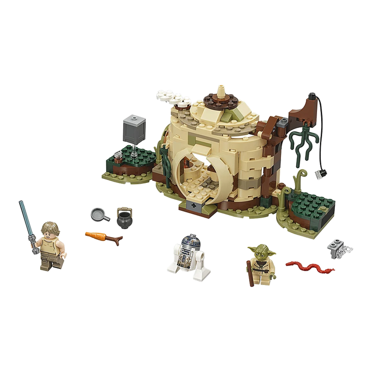 LEGO Il rifugio di Yoda 75208 confezione
