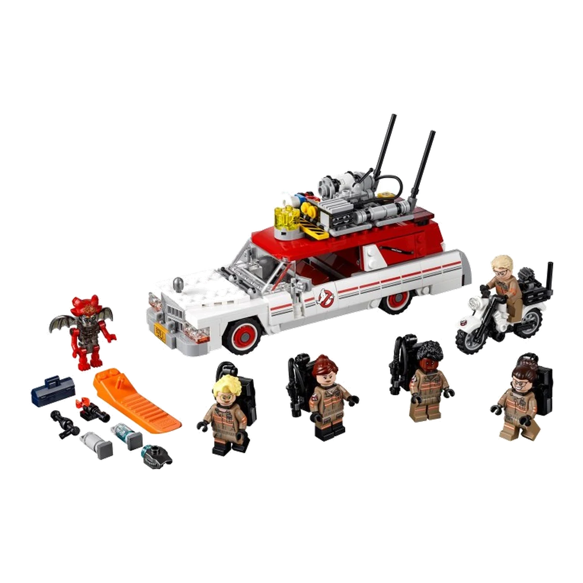 LEGO Ecto-1 & 2 75828 modello montato