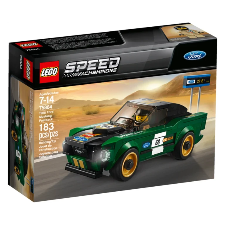 LEGO 1968 Ford Mustang Fastback 75884 confezione