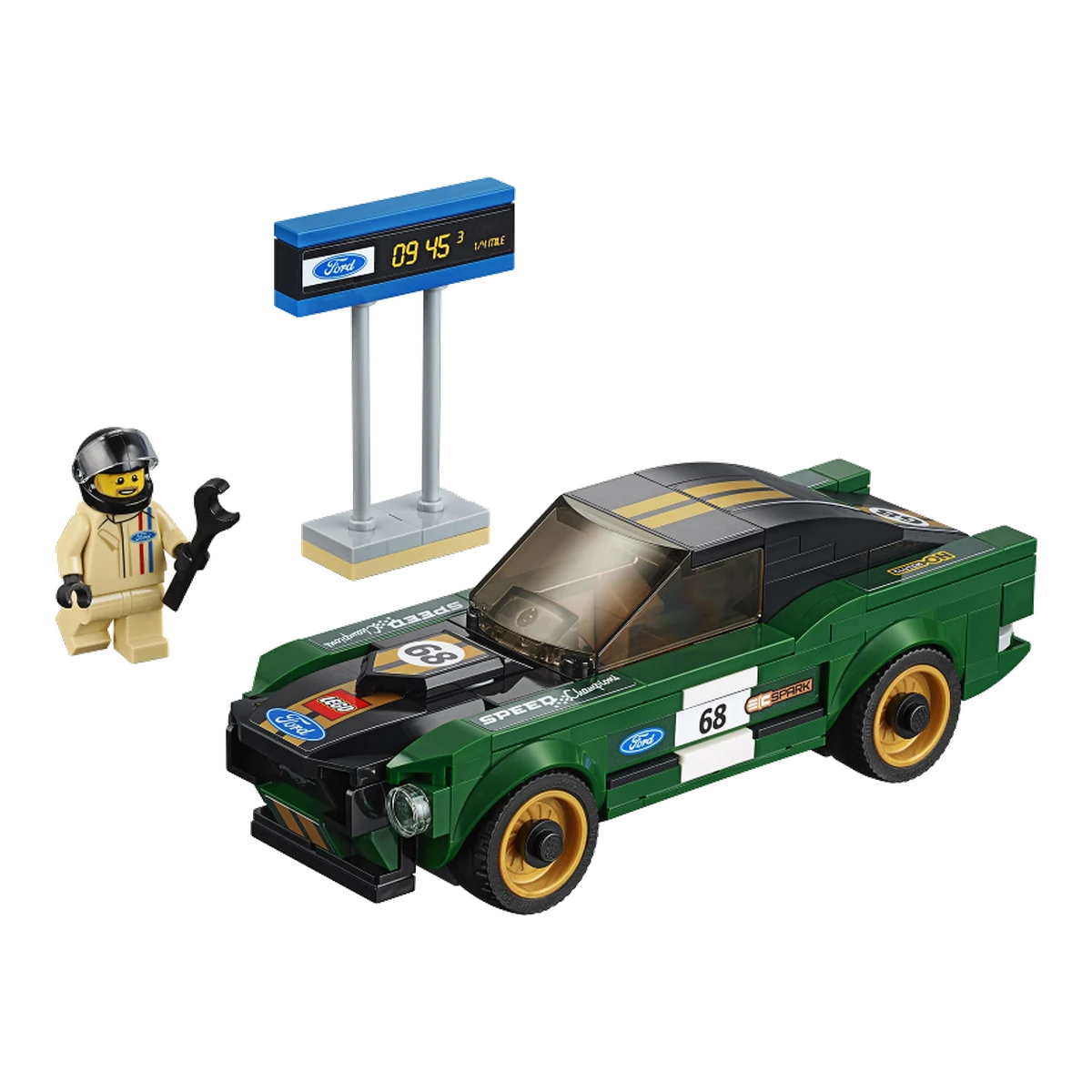 LEGO 1968 Ford Mustang Fastback 75884 confezione
