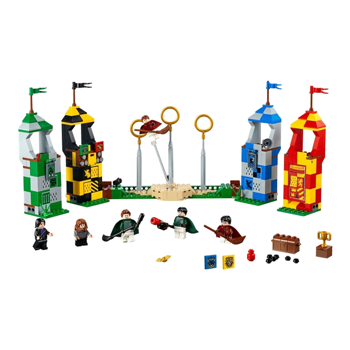 LEGO Partita di Quidditch™ 75956 modello montato