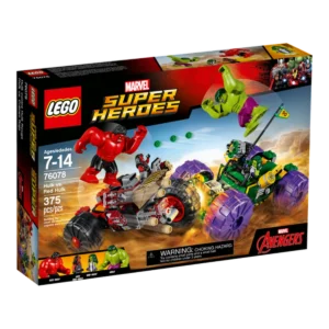 LEGO Hulk contro Red Hulk 76078 confezione