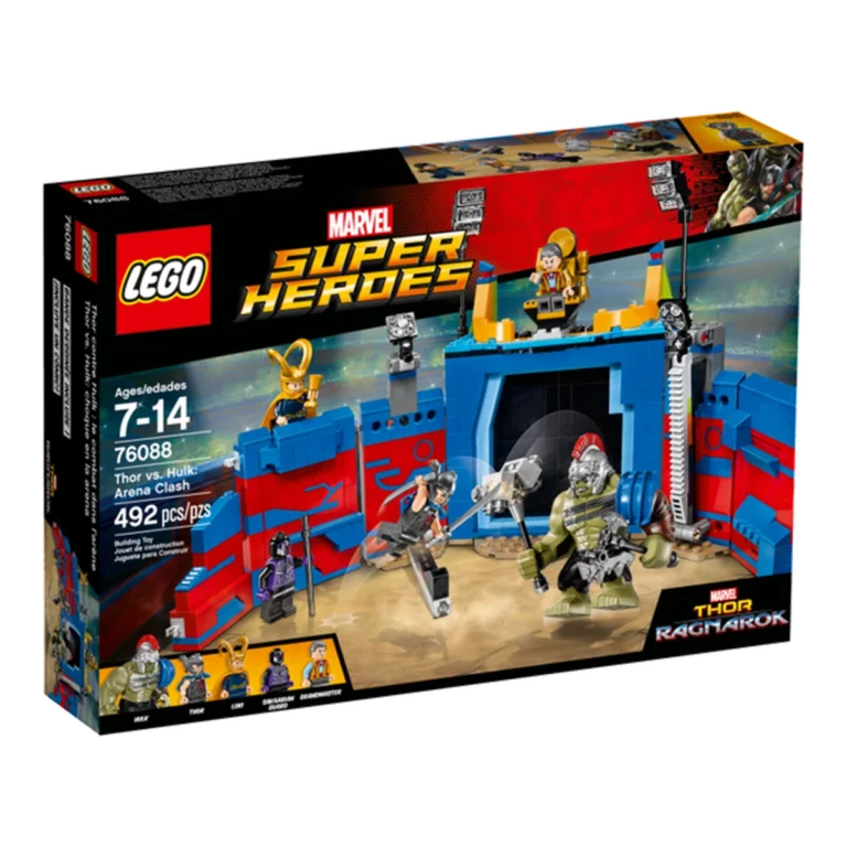 LEGO Thor contro Hulk: duello nell'arena 76088 confezione