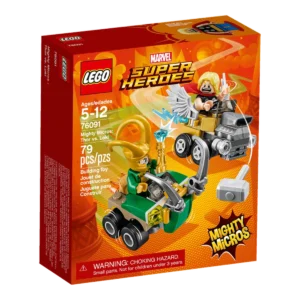 LEGO Mighty Micros: Thor contro Loki 76091 confezione