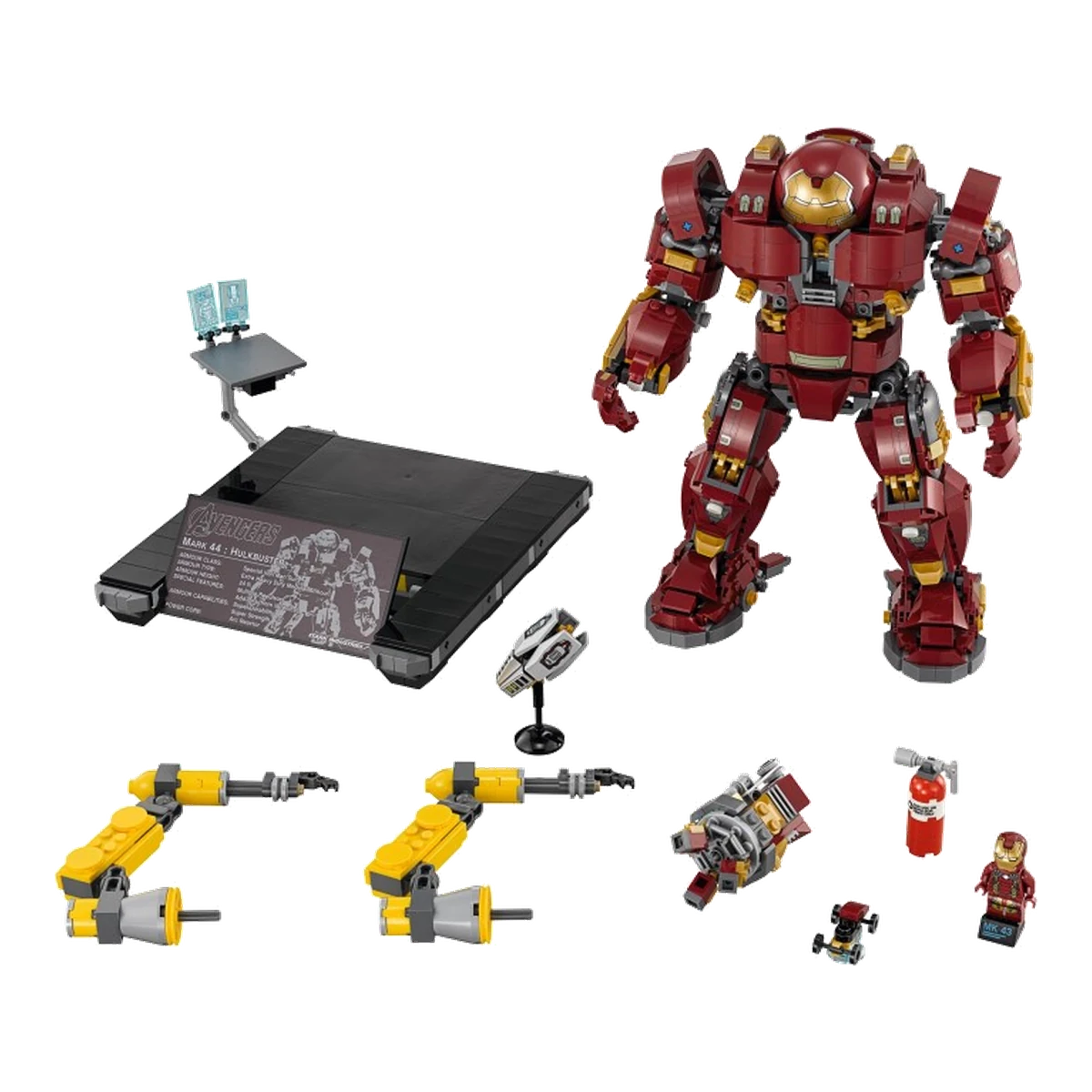 LEGO Hulkbuster: Ultron Edition 76105 modello montato