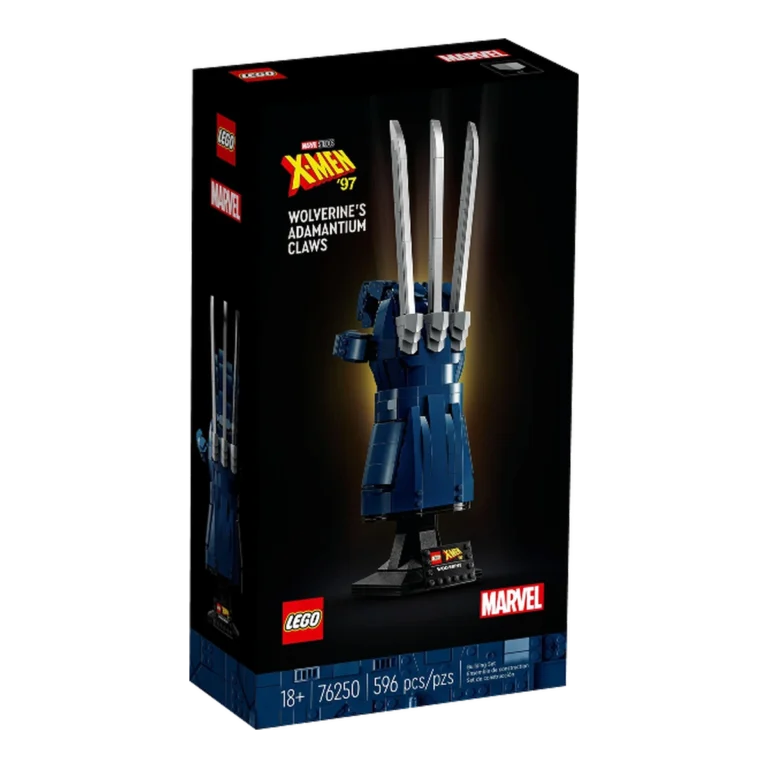 LEGO Gli artigli in adamantio di Wolverine 76250 confezione