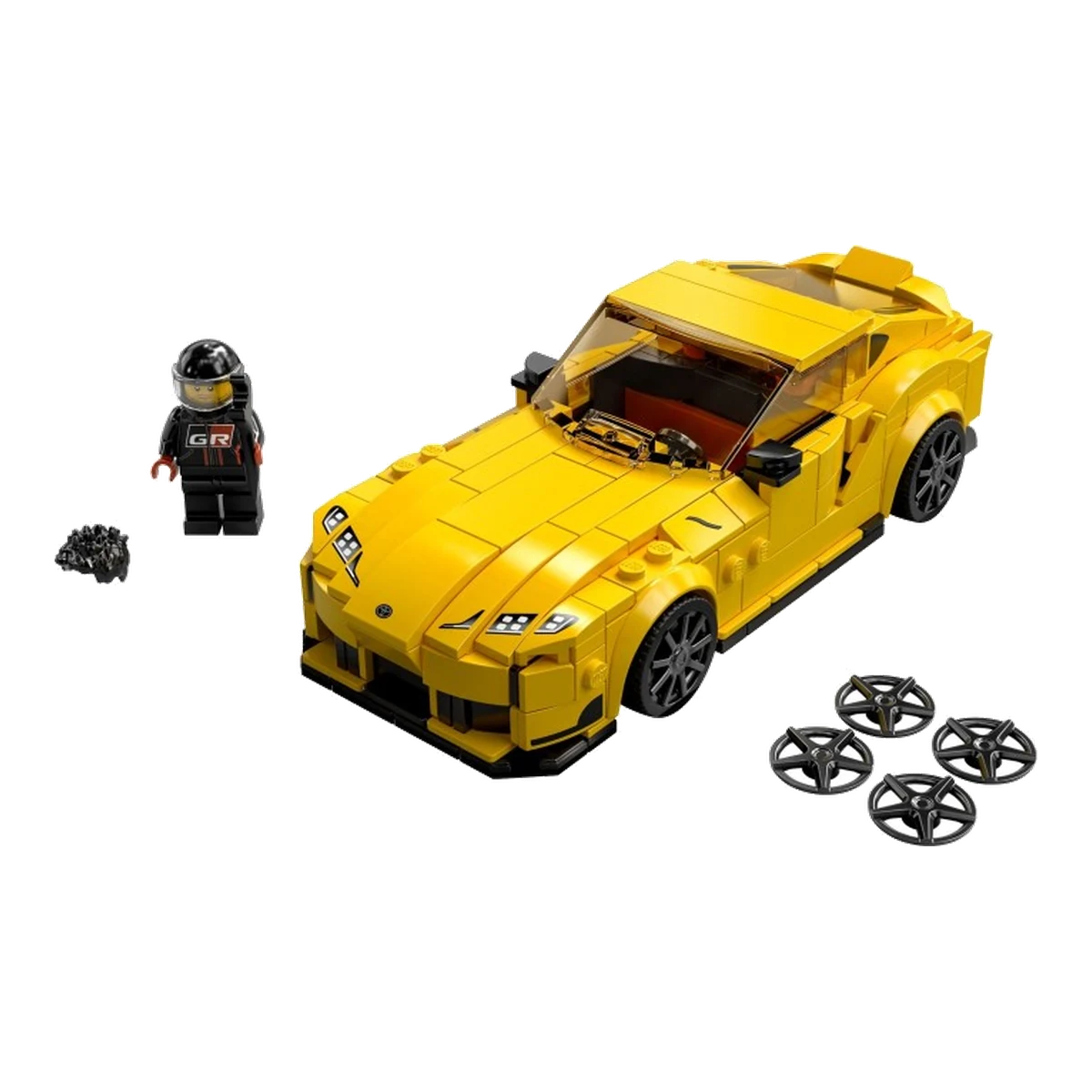 LEGO Toyota GR Supra 76901 modello montato
