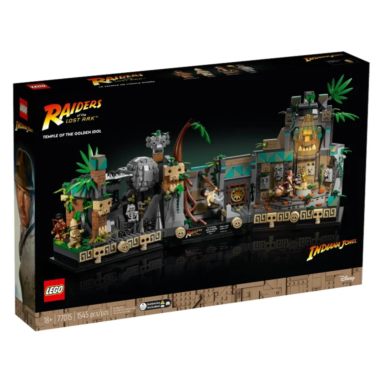 LEGO Il Tempio dell’idolo d’oro 77015 confezione