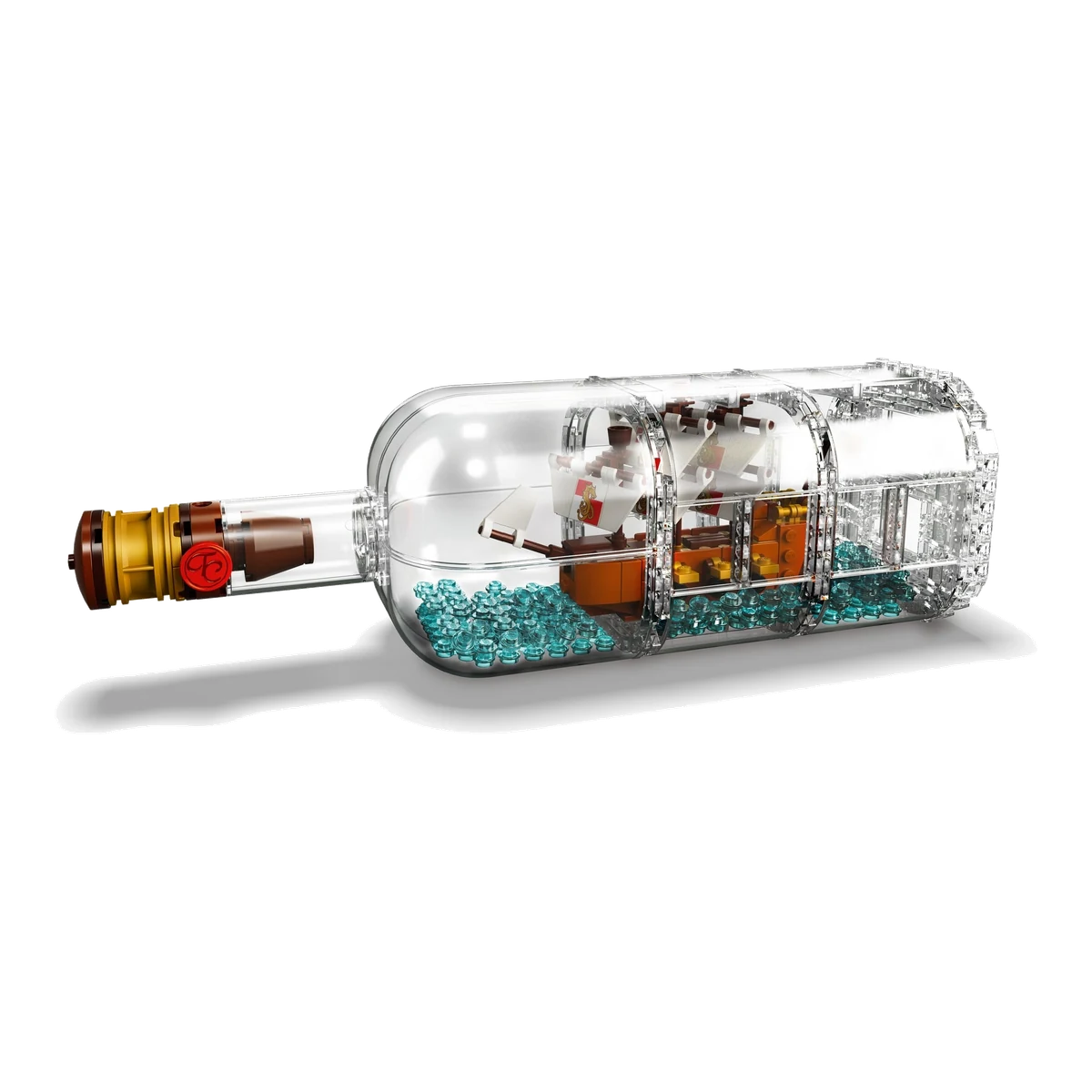 LEGO Nave in bottiglia 92177 modello montato
