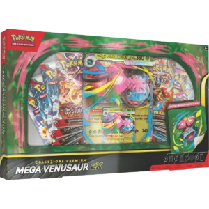 Megaevoluzione – Collezione Premium Mega Venusaur-ex – Carte Pokémon Levante Bari