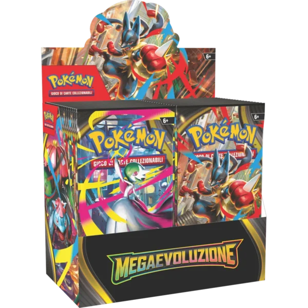 Megaevoluzione – Display da 36 buste – Carte Pokémon Levante Bari