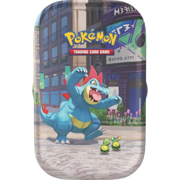 Megaevoluzione – Mini Tin da Collezione Luminopoli – Carte Pokémon Levante Bari