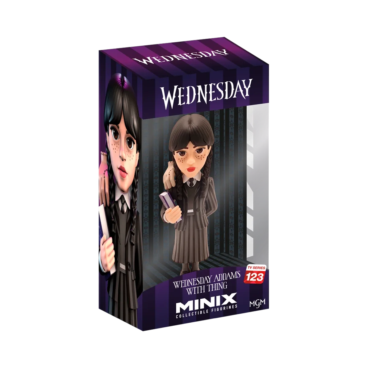 MINIX Wednesday Addams con Thing – Action Figure Serie TV