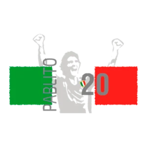 Logo ufficiale Paolo Rossi Pablito MINIX