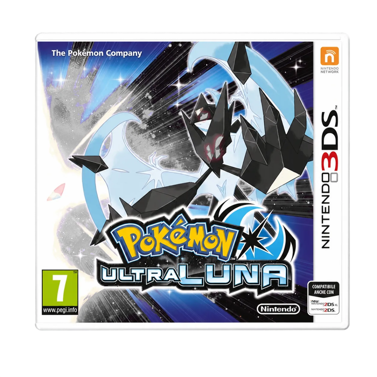 Pokémon Ultraluna Nintendo 3DS versione italiana packshot