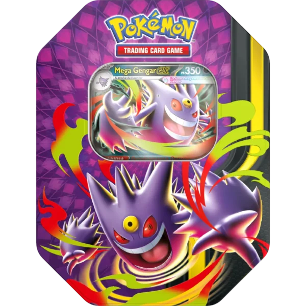 Tin Mega Chiarodiluna – Mega Gengar-ex – Carte Pokémon Levante Bari